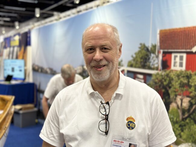 BHRFs nya ordförande Dan Thorell ursprungligen från Gävle men sedan många år bosatt i Karlskrona. Foto: Martin Prieto Beaulieu