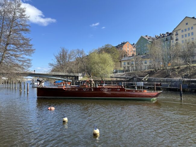 Ivar Kreugers legendariska motoryacht M/S Loris. Foto: Martin Prieto Beaulieu