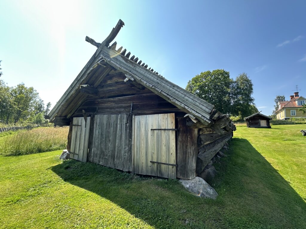 Båthuset från Laknäs daterad 1600-talet. Foto: Martin Prieto