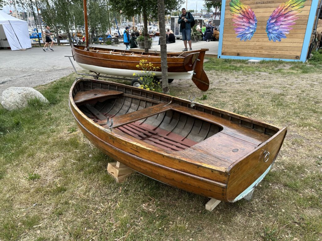 Anders Zorns lilla dinge visades under Veteranbåtsfestivalen i Vasahamnen 2025. Foto: Martin Prieto Beaulieu