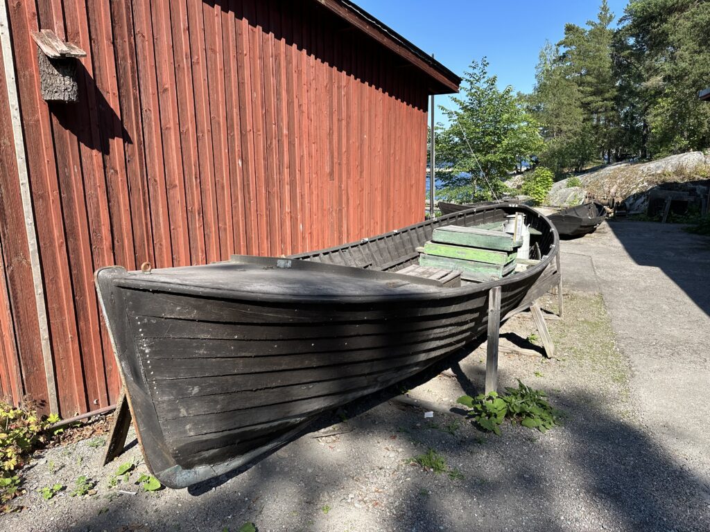 Motorskötbåt Fridhemmaren, byggd 1921 Hildor Hedelin, Svartsö. Foto: Martin Prieto Beaulieu