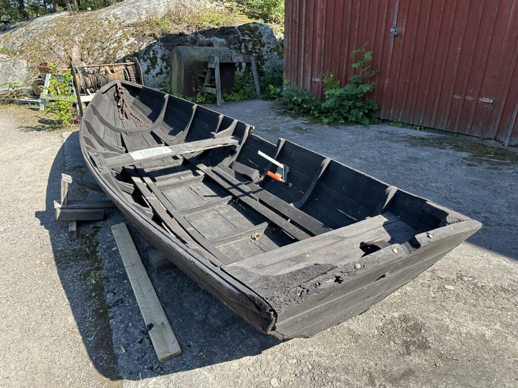 Piggjolle Strömma, byggd ca 1890, Norra skärgården. Foto: Martin Prieto Beaulieu
