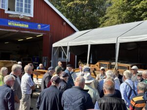 Carlscrona Veteranbåtars varv på Saltö i Karlskrona har utvecklats till en turistattraktion och ett maritimt kulturcentrum. Foto: Martin Prieto Beaulieu