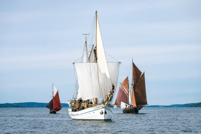 Saltkråkan Race – när Stockholms segelskutor samlas för kappsegling, gemenskap och tradition – ett spektakel man inte vill missa. Foto: Max Sahlström / Saltkråkan Race