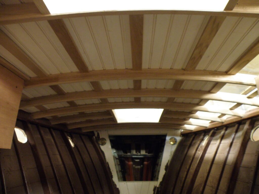 Arbete och dedikation lönar sig alltid – underdäcket börjar komma på plats. Foto: Anders Öberg