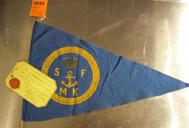 Detaljerna är viktiga när Thelma ska återställas. Galjadet för Sveriges frivilliga motorbåtskår – modellexemplaret fastställt av Kungl. Maj:t – donerat till projektet av Erik Lindmark. Foto: Foto: Thelma1916