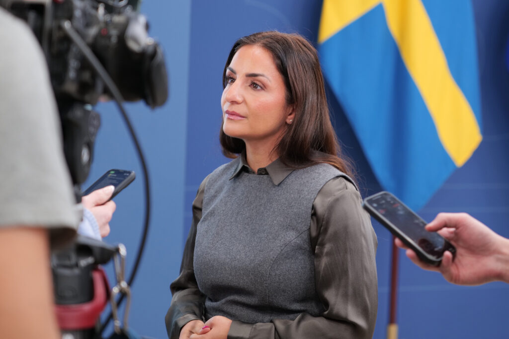 Kulturminister Parisa Liljestrand (M). Foto: Regeringskansliet Foto: Regeringskansliet