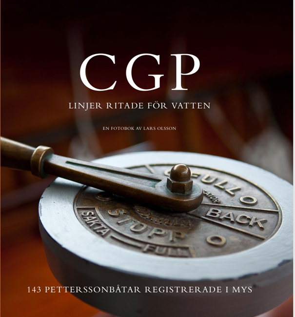 Boken CGP - LINJER RITADE FÖR VATTEN. Foto: MYS