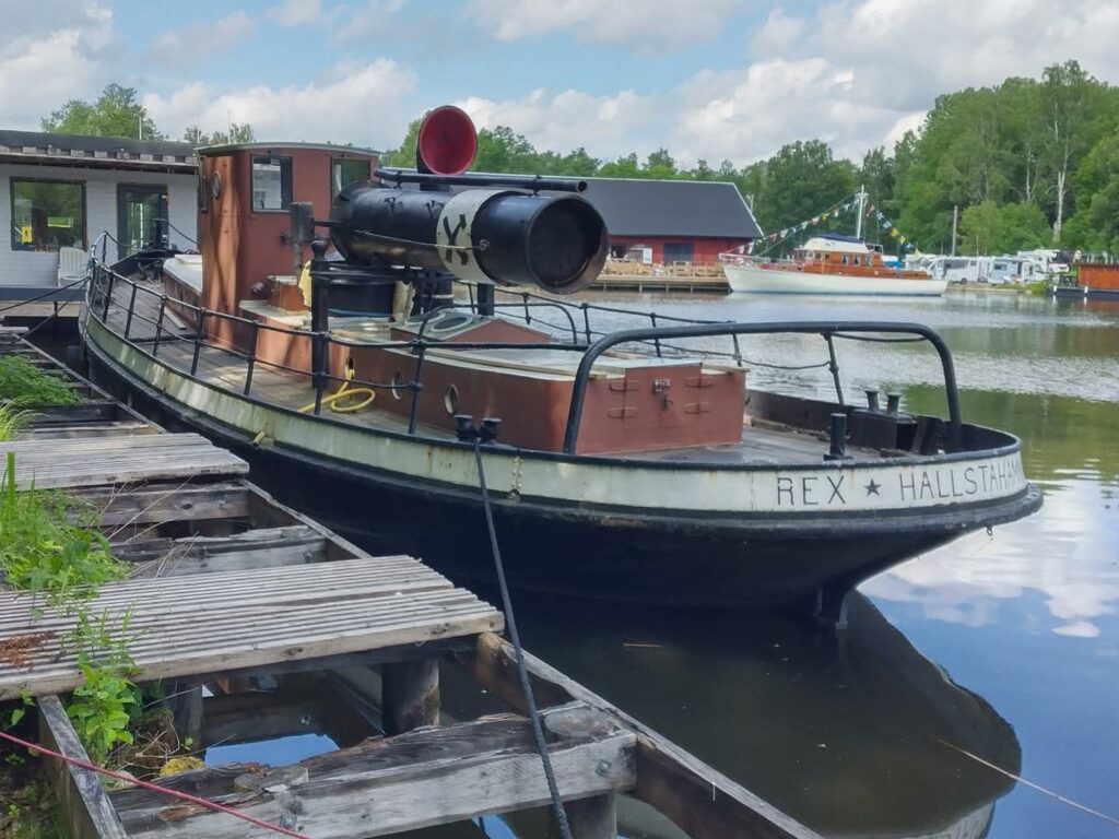 Ångbogserare Rex, Hallstahammar. Foto: Museiföreningen Rex arkiv
