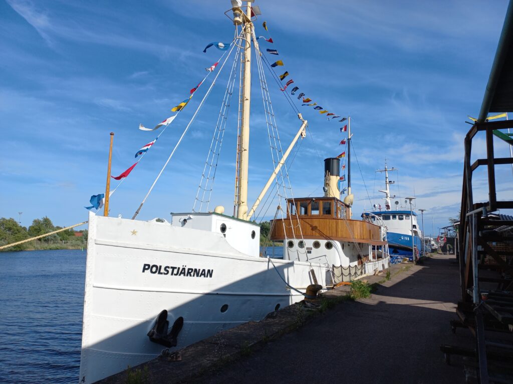 Ångfartyget Polstjärnan. Foto: Karolina Matts, Sjöhistoriska/SMMTF