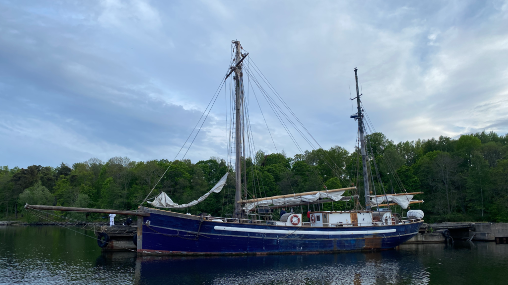 Ariel i hemmahamn. Foto: Föreningen Ariel