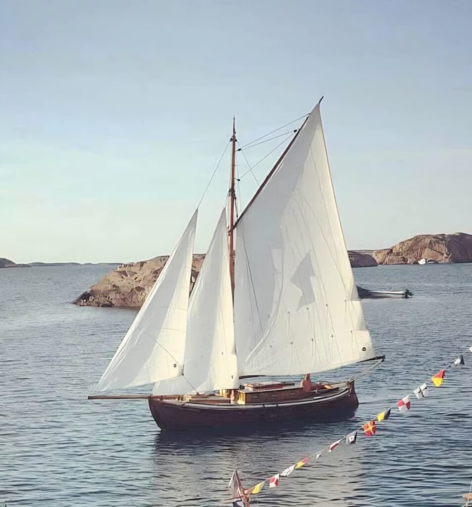 Garnbåten Stella. Foto: Tom Hemreus