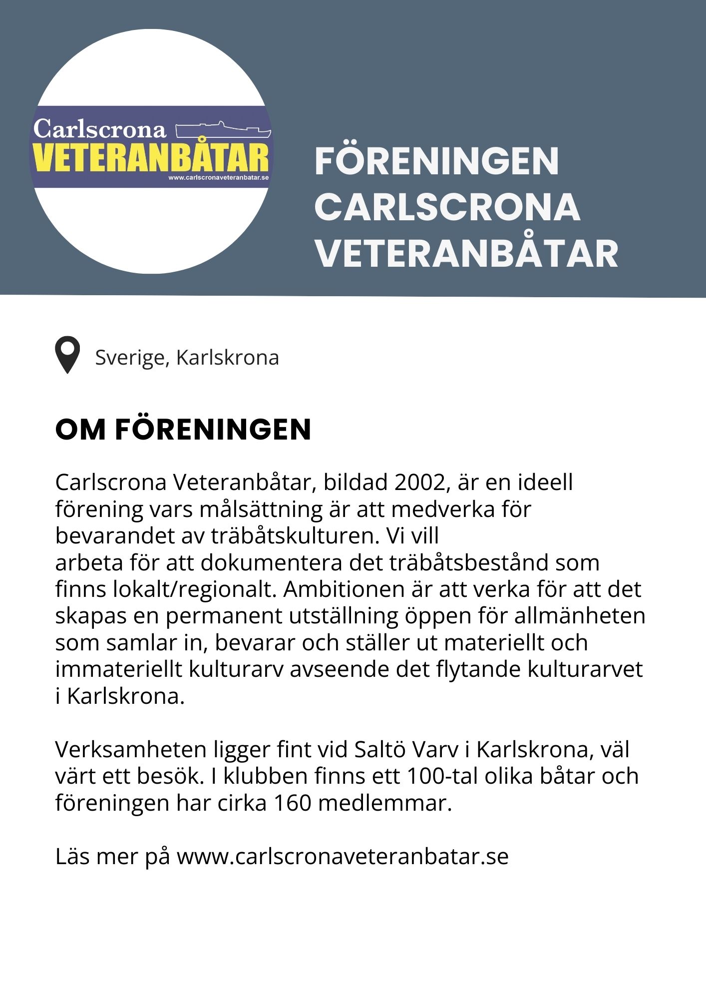 Carlscrona veteranbåtar