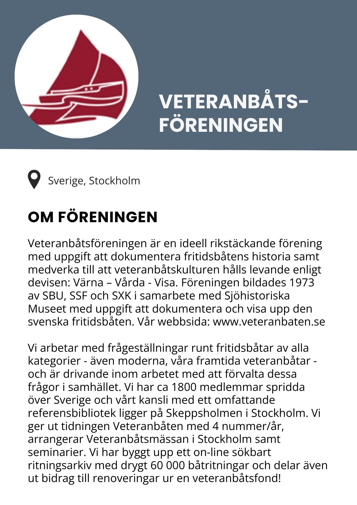 Veteranbåtsföreningen