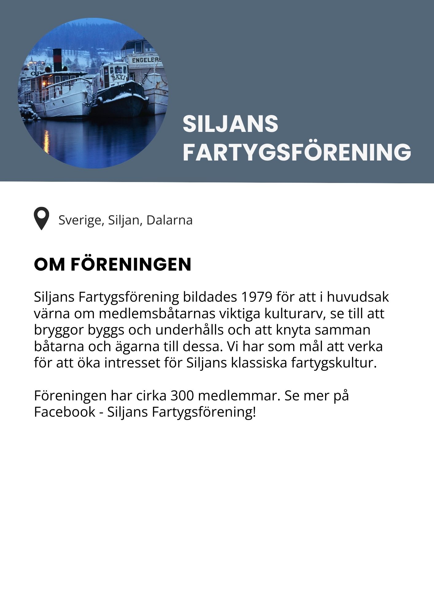 Siljans fartygsförening