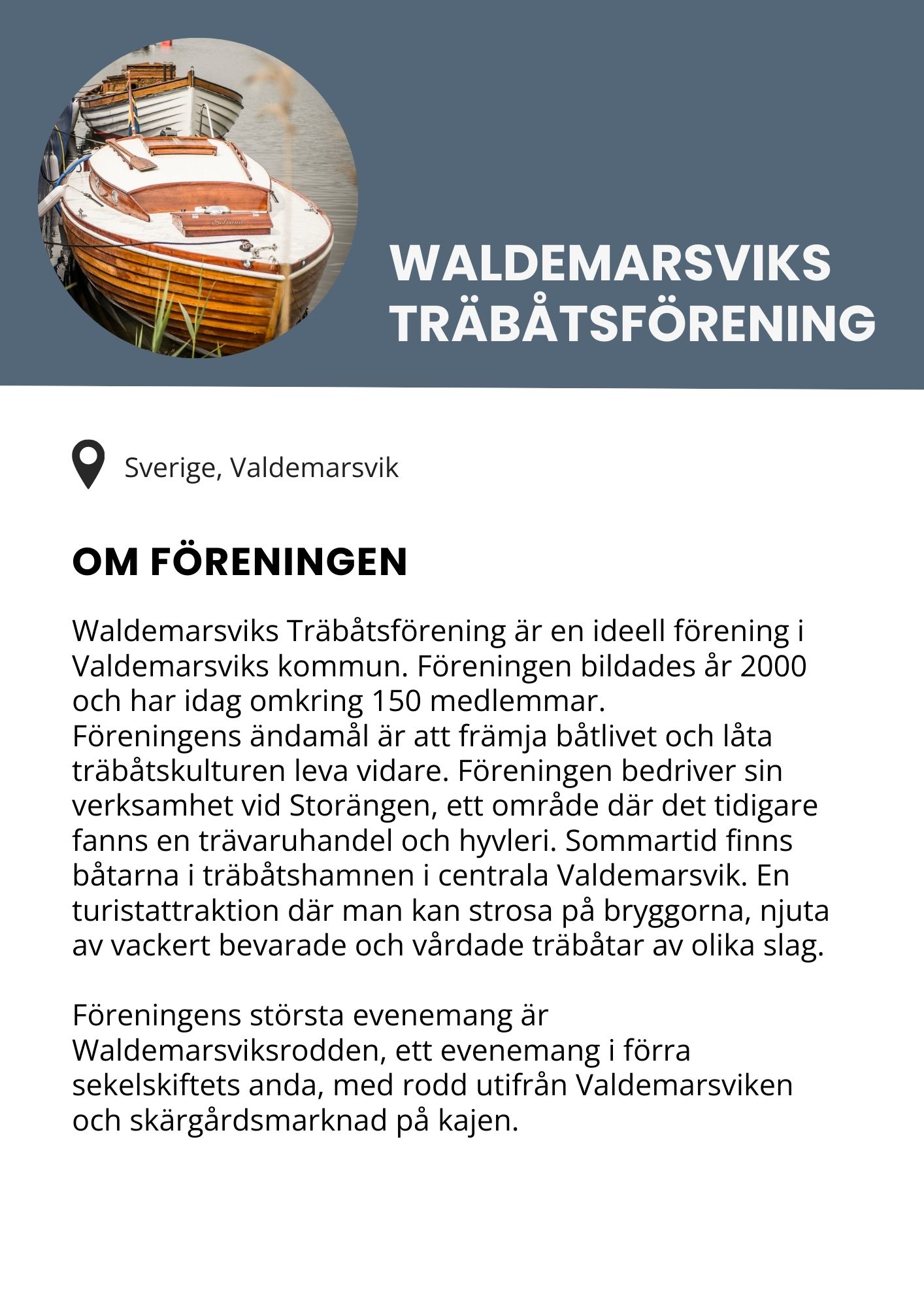 Waldemarsviks träbåtsförening