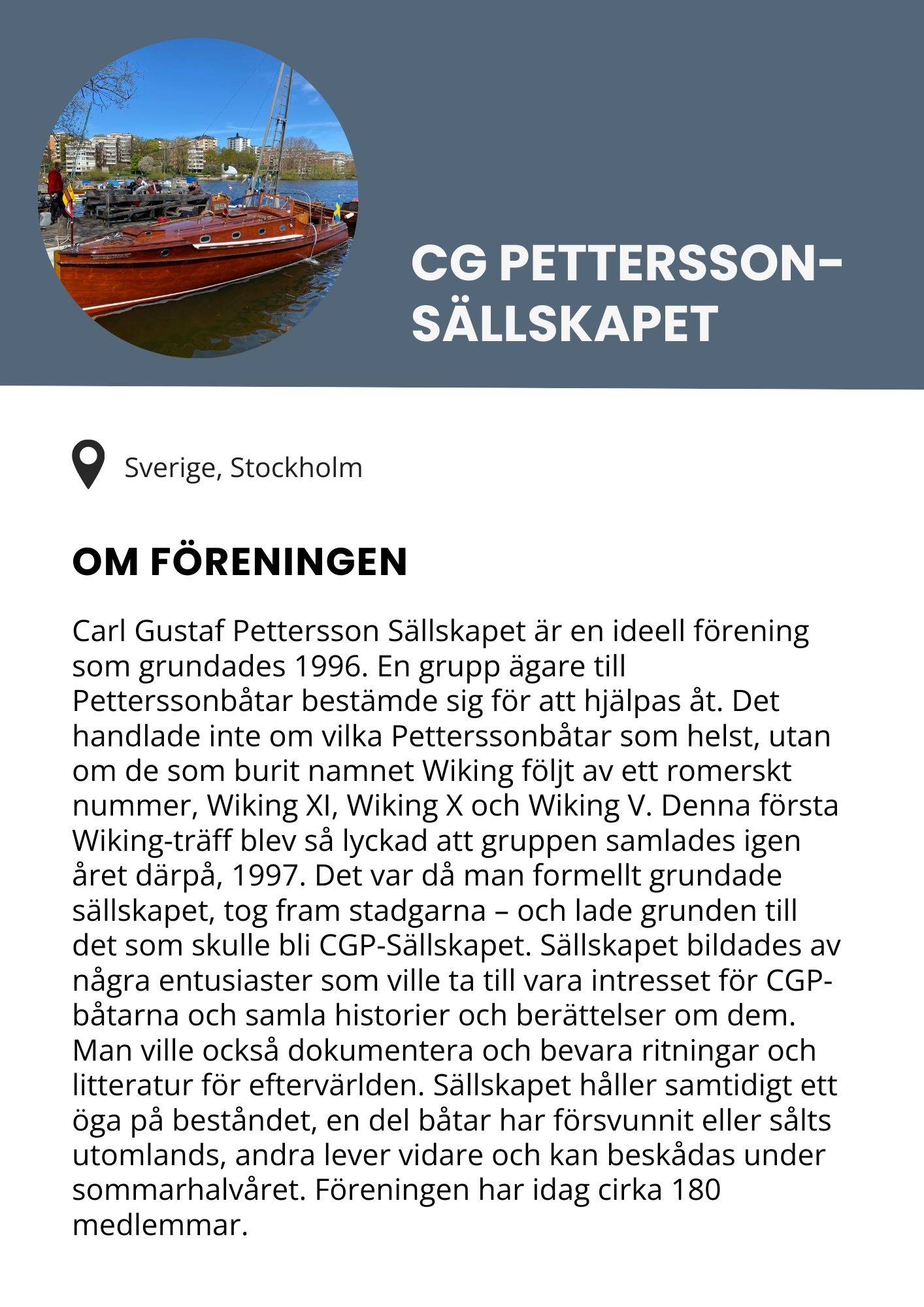 CG Pettersson sällskapet