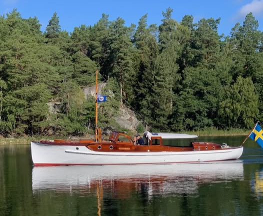 Anitra - en fritidsbåt som k-märks år 2026. Foto: B.Käck