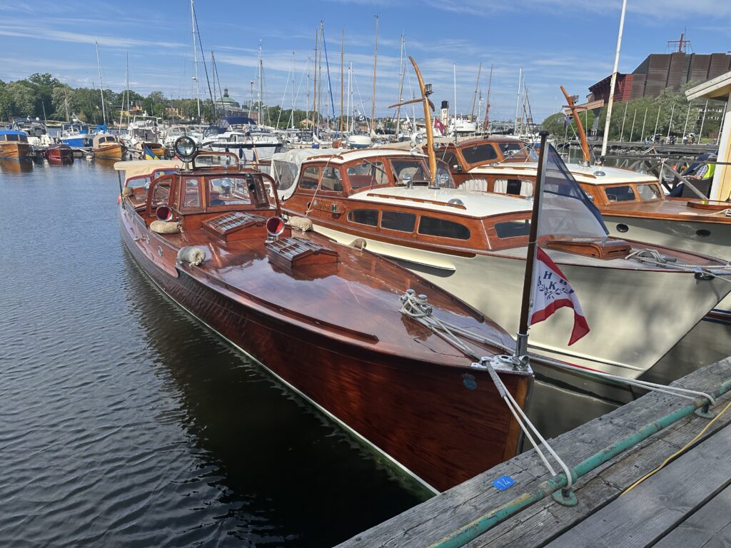 M/Y Loris, ritad av Knut Ljungberg för finansmannen Ivar Kreuger 1913, var en av festivalens stora publikmagneter. Foto: Martin Prieto Beaulieu